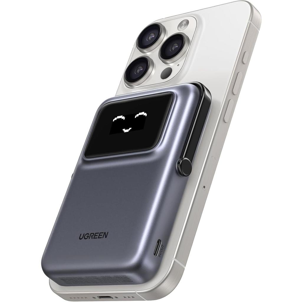 UGREEN Uno Magnetic Wireless Power Bank 10000mAh 20W - PB572