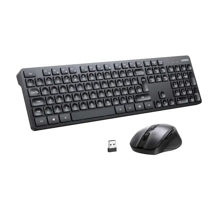 UGREEN Wireless Keyboard and Mouse Combo black MK006
