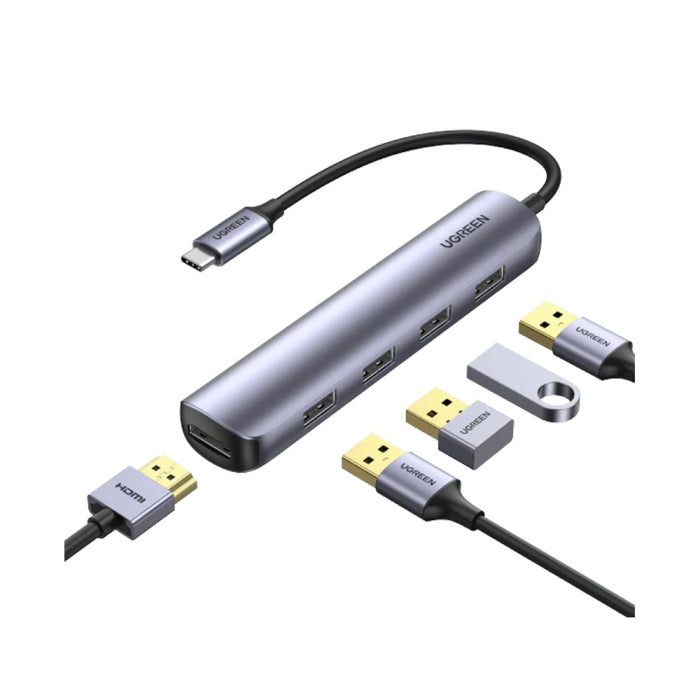 UGreen CM417 USB-C  5-in-1 Multifunction Adapter