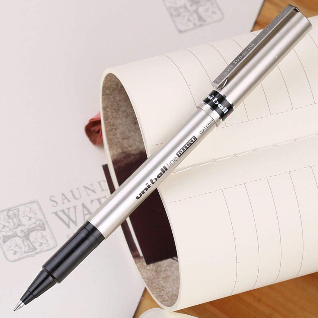 UNI BALL FINE DELUX ROL PEN 4PC AS