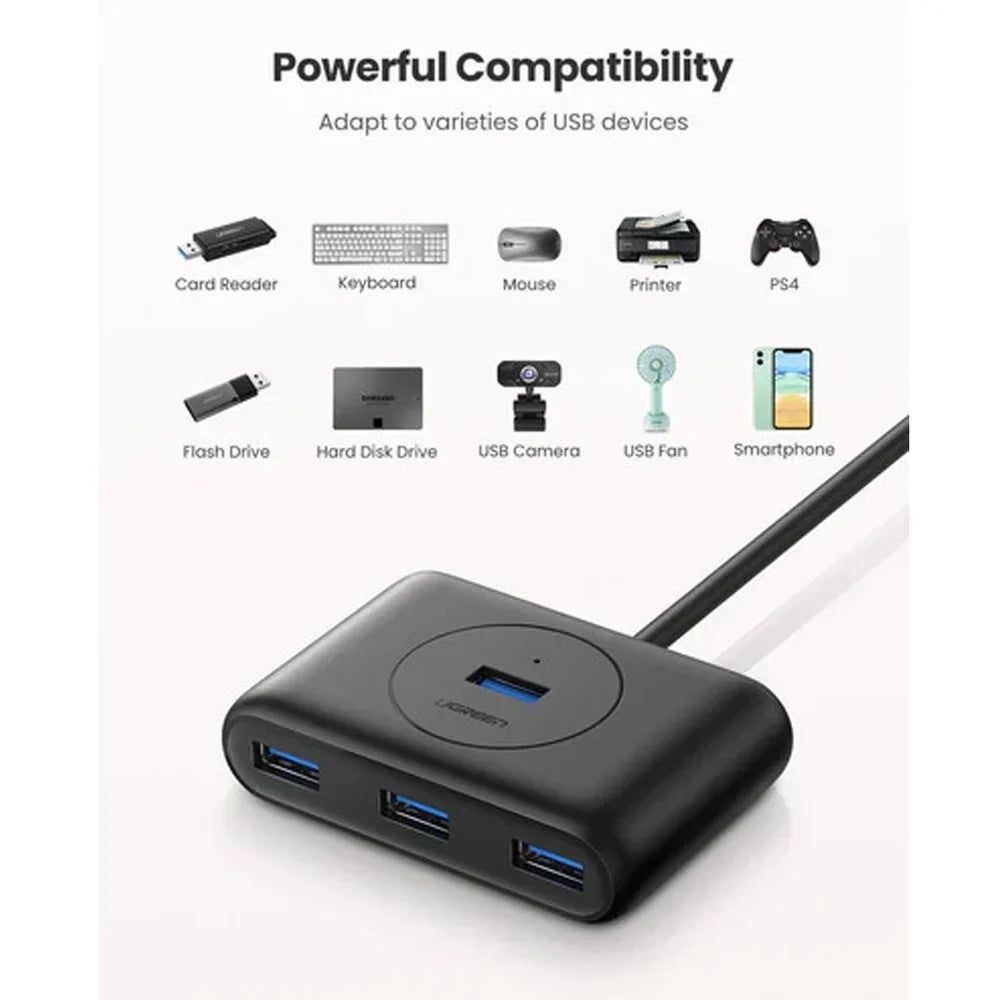UREEN USB 3.0 A 4 Ports HUB - CR113