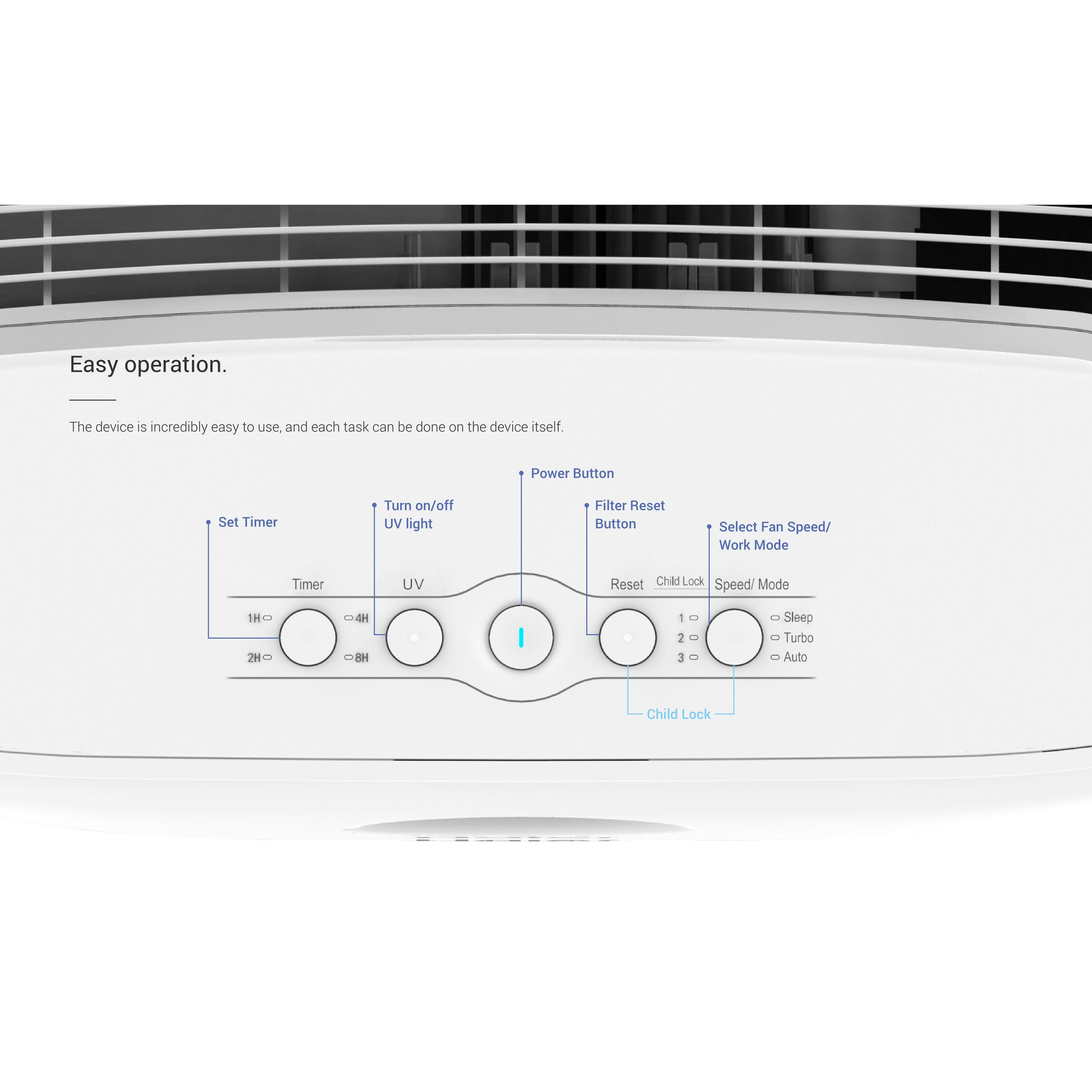 Ezviz EB350A Air Purifier - White