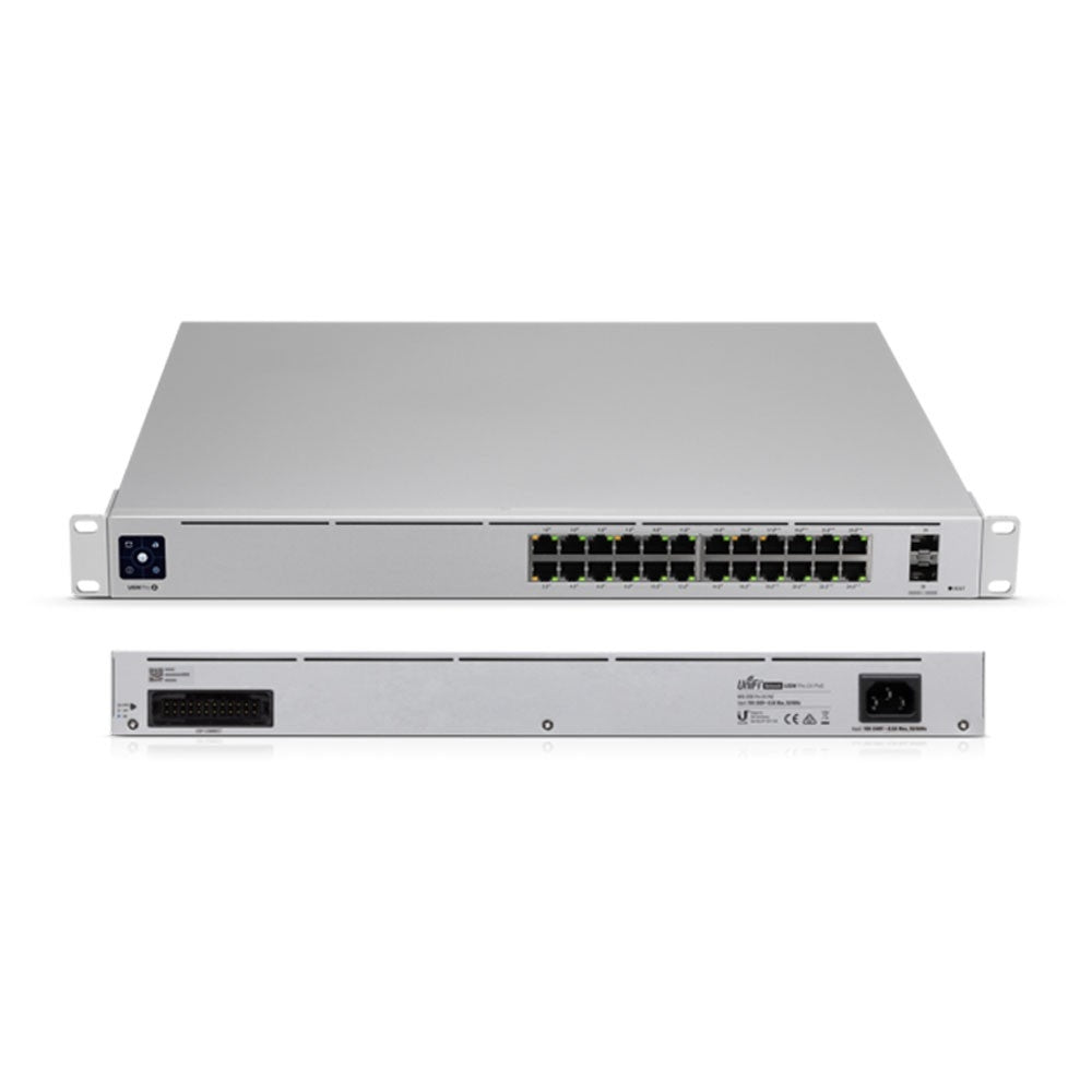 Ubiquiti Professional 24 PoE 24-Port Gigabit Managed PoE Network Switch with SFP+