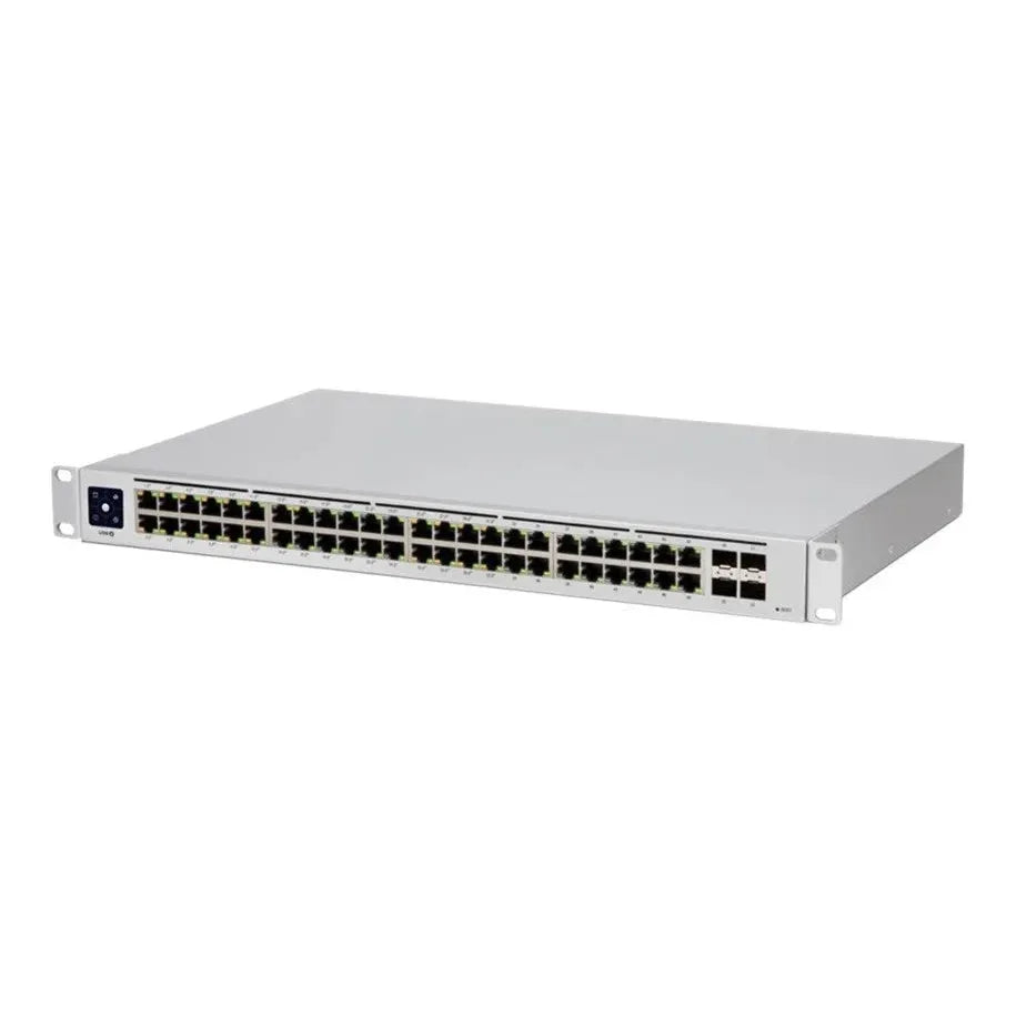 Ubiquiti Standard 48 PoE 48-port, Layer 2 PoE switch with a silent, fanless cooling system