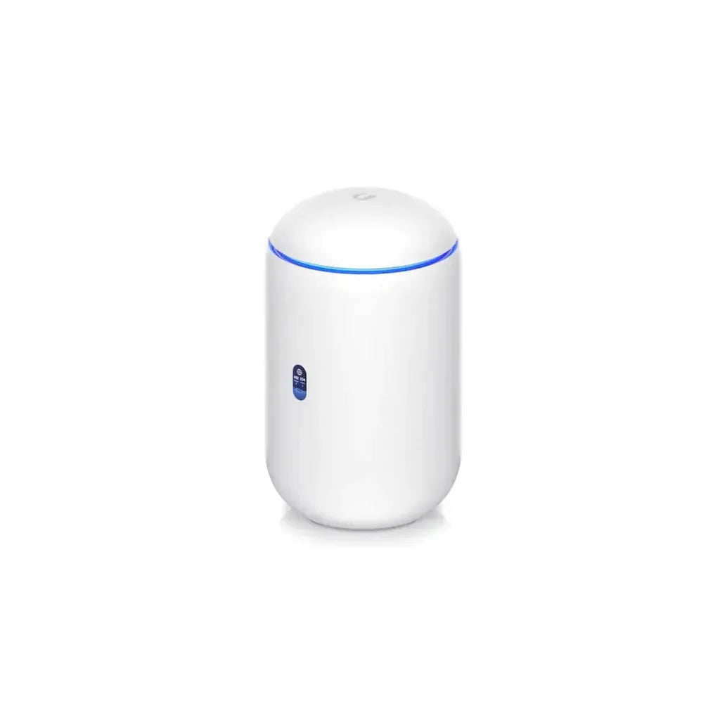 Ubiquiti UDR Desktop UniFi Cloud Gateway with an integrated WiFi 6 access point and PoE switch