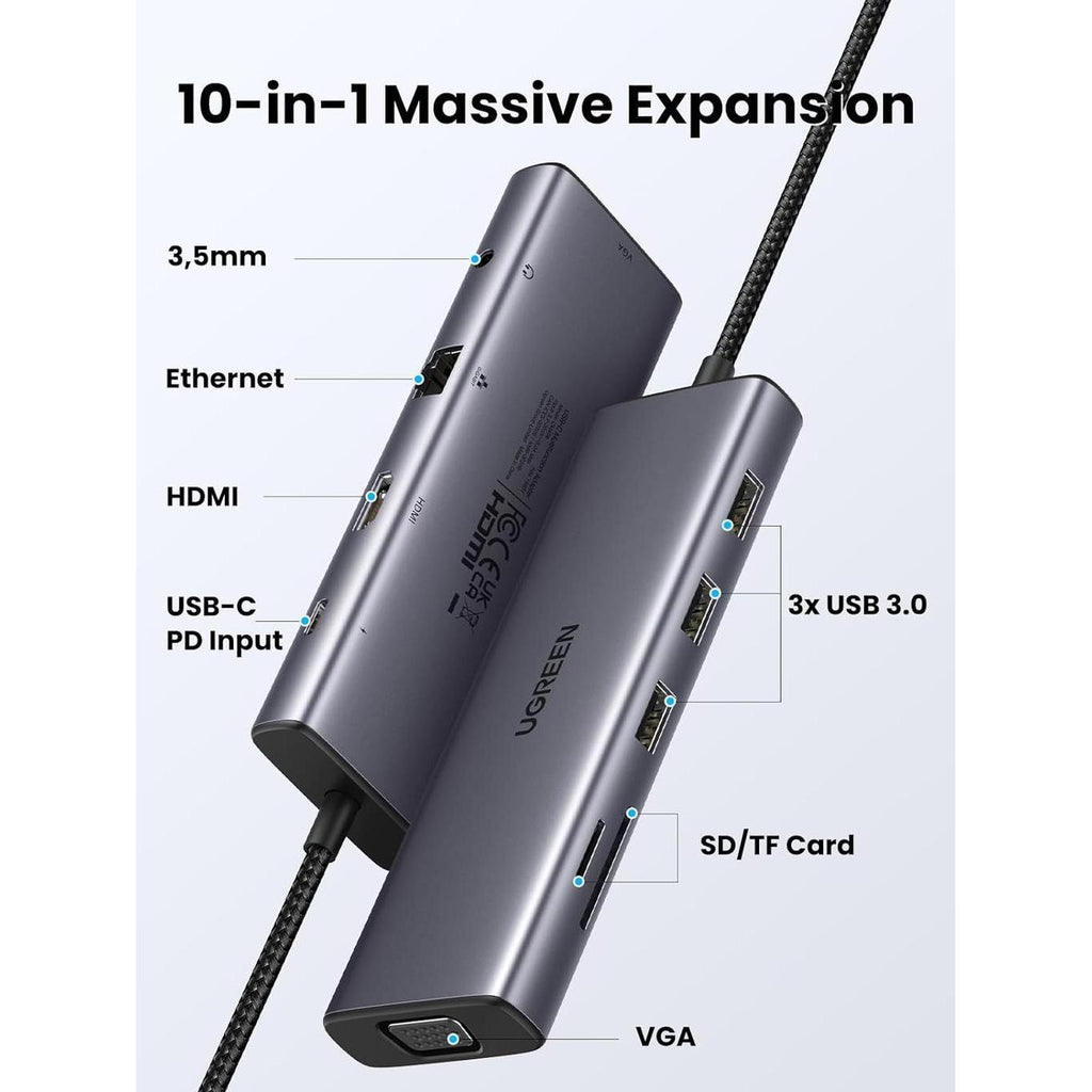 Ugreen CM498 Usb-C Multifunction Adapter CM498