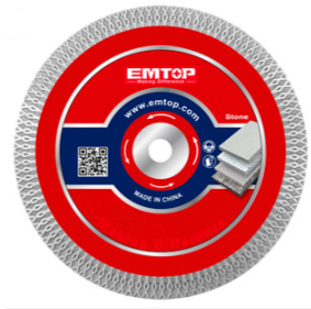 Ultra Thin Diamond Disc Cutting (Mesh rim) -   125(5’’ ) x 22.2mm