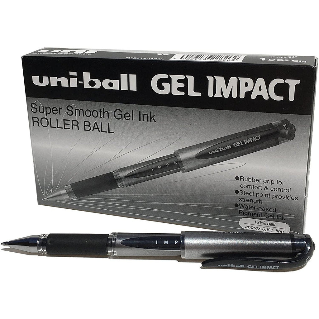 Uni Ball Gel Impact Um 153S Rollerball Pen 12Pcs/Box