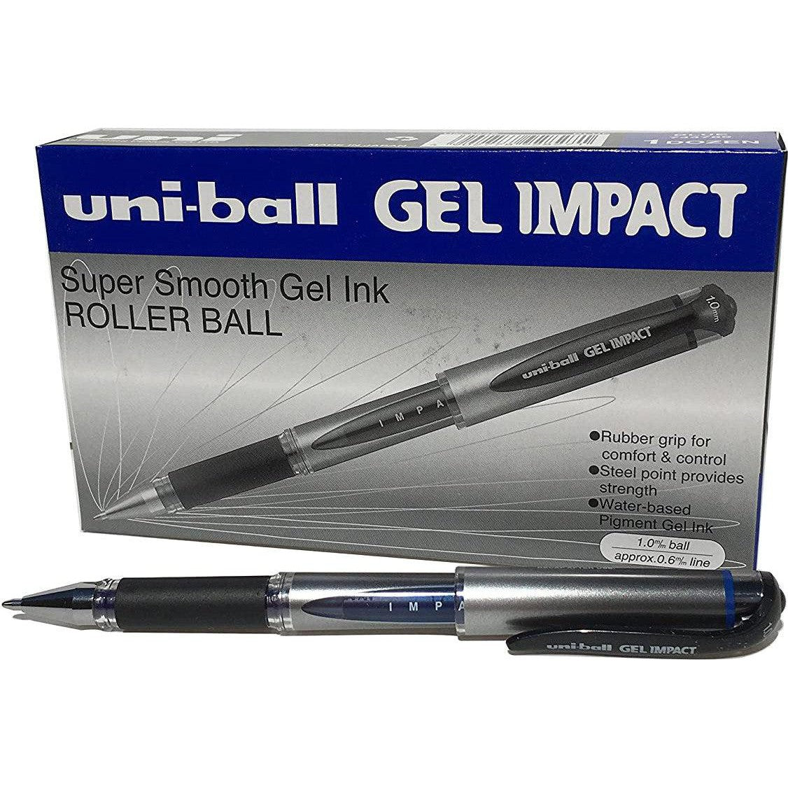 Uni Ball Gel Impact Um 153S Rollerball Pen 12Pcs/Box