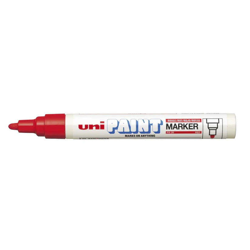 Uni Paint Marker Medium Line (Red)