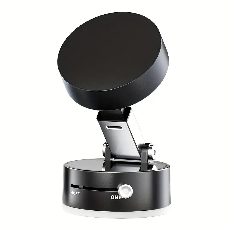 Universal Magnetic Phone Holder, ABS Material, Suction Cup for Mirror and Multi-Surface Mounting