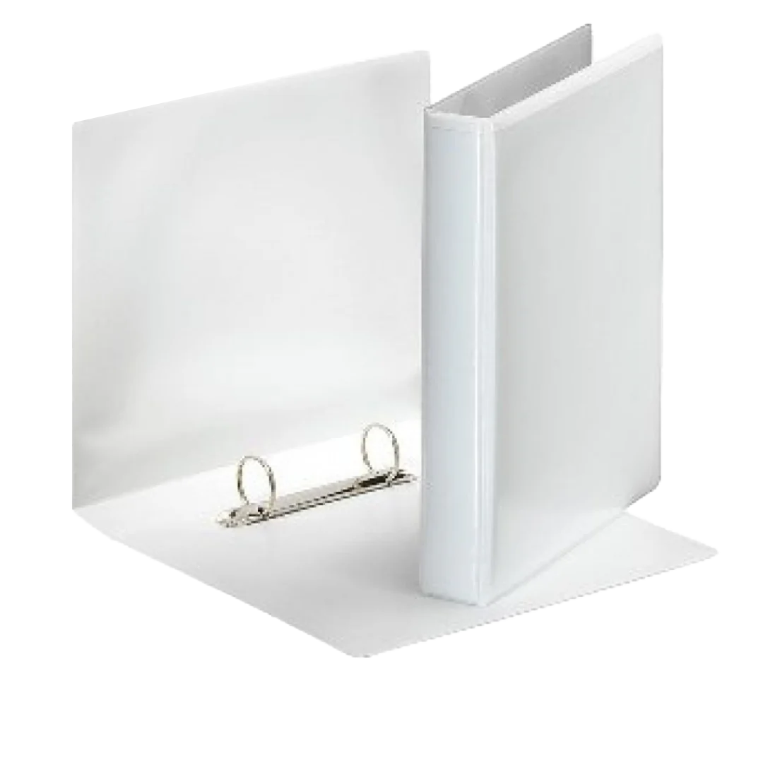 White Presentation Binder 2Ring A3 65mm