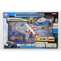 Urban Traffic Vehicle Set With Accessories-399-268D2