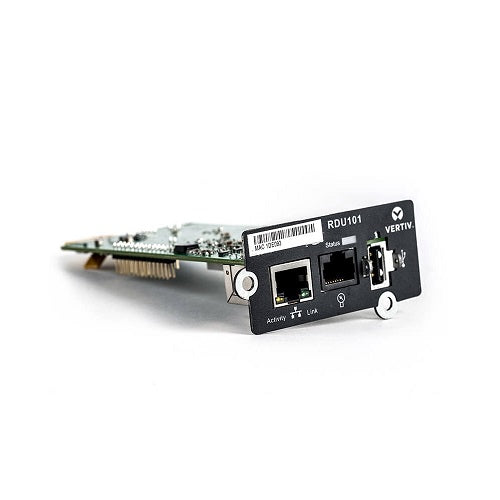 VERTIV Liebert Intellislot Communications Card - USB / RJ-45 (LAN) / Wired / Black