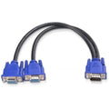 VGA Monitor Y Splitter 12inches
