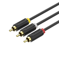 Vention 3RCA to 3RCA AV Cable 1.5M Black