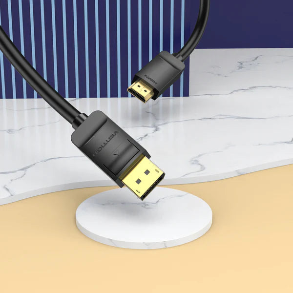 Vention DP to HDMI Cable 2M Black