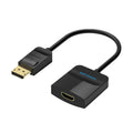 Vention Display Port to HDMI Converter 0.15M Black