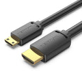 Vention HDMI-C to HDMI-A 4K HD Cable 1M Black