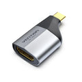 Vention Type-C to DP Adapter Gray Metal Type