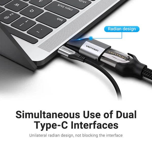 Vention Type-C to HDMI Adapter Gray Alloy Type