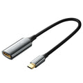 Vention USB-C to HDMI 4K Converter 0.25M Black Zinc Alloy