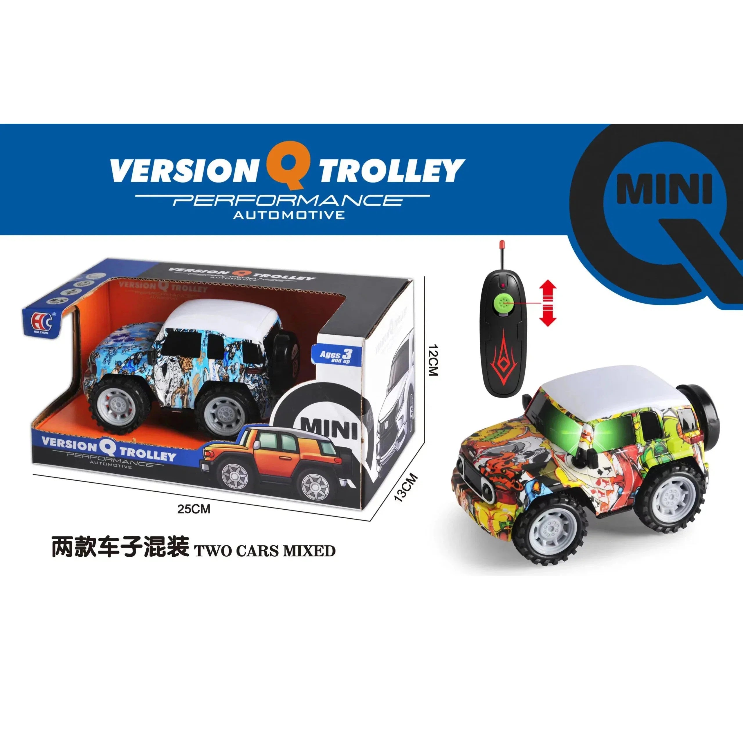 Version Q Trolley Mini Remote Control Car-L2202C