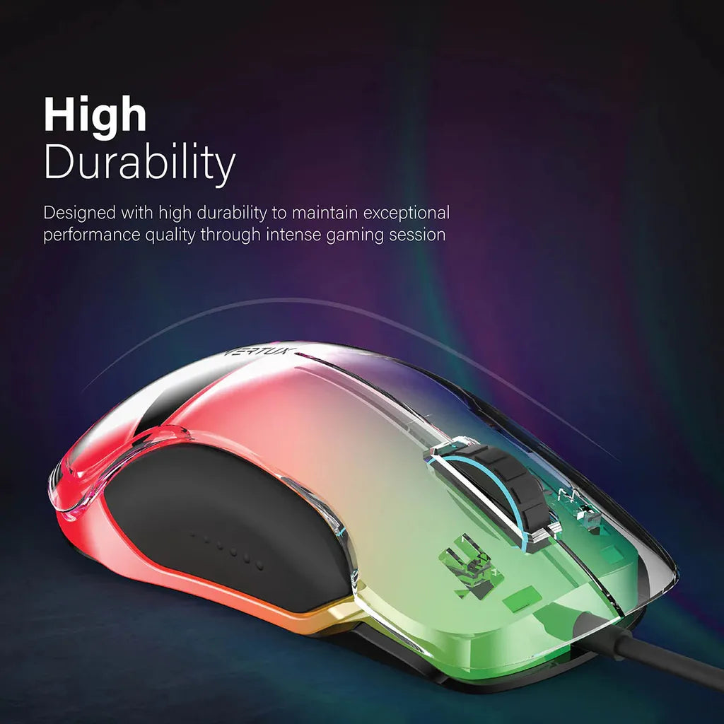 Vertux Extreme Performance Professional Gaming LumiFlux Mouse