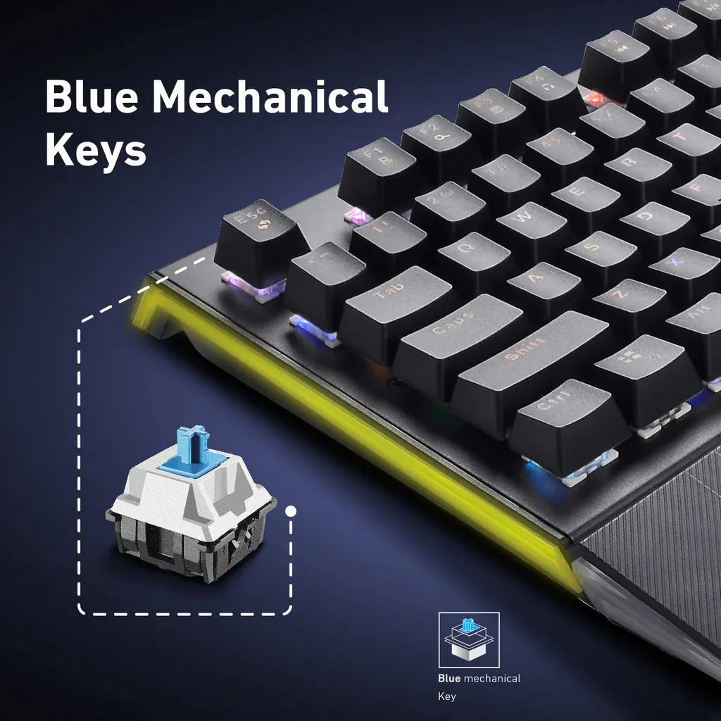 Vertux Pro-Gamer Mechanical Wired Gaming Keyboard