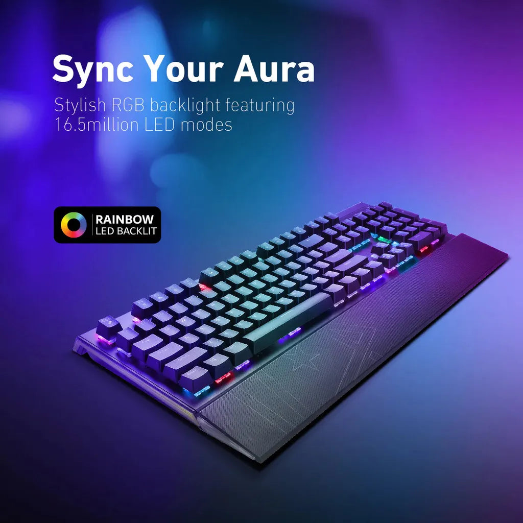 Vertux Pro-Gamer Mechanical Wired Gaming Keyboard