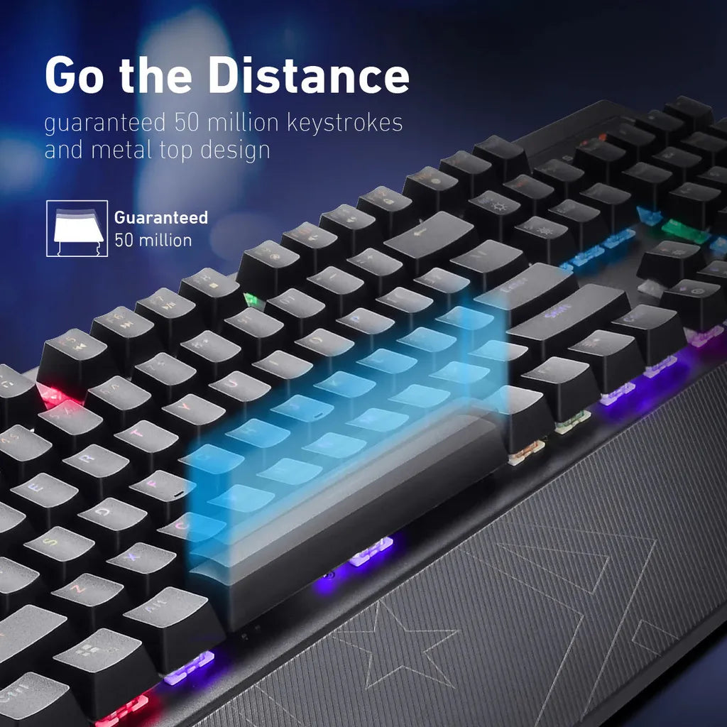 Vertux Pro-Gamer Mechanical Wired Gaming Keyboard