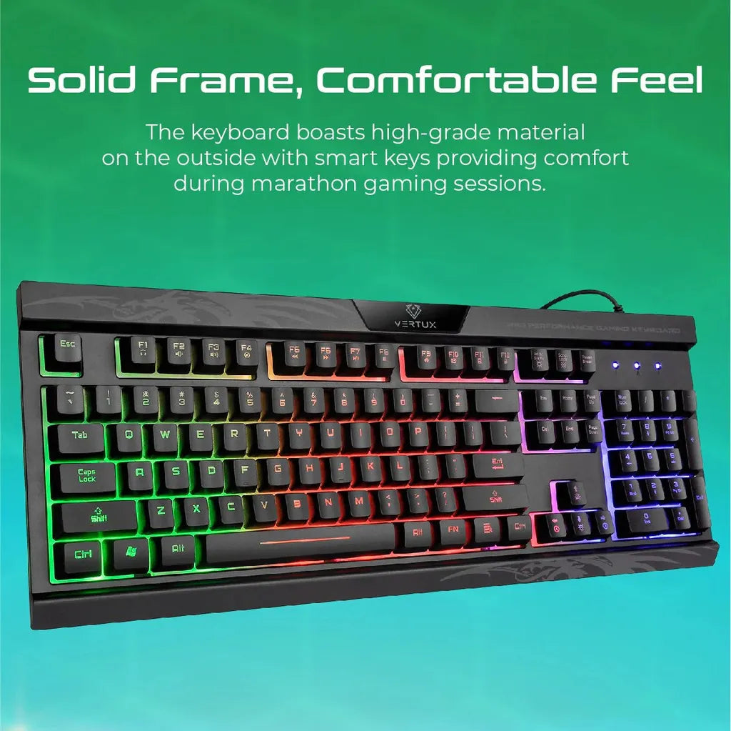 Vertux Pro Performance Gaming Keyboard