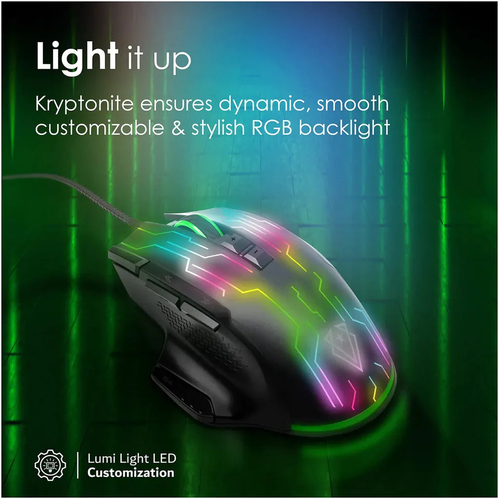 Vertux Superior Quick Performance Wired Gaming Mouse