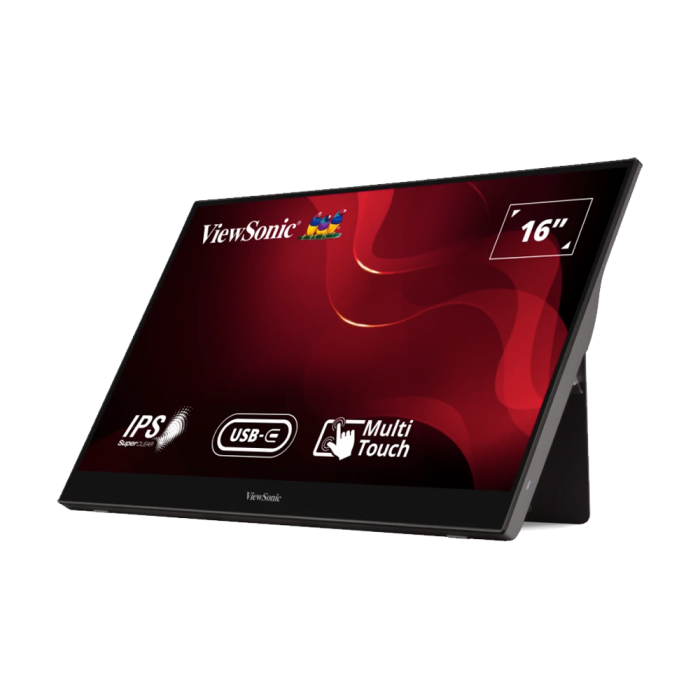 ViewSonic TD1655 15.6 Inch FHD 6.5ms 1080p 60Hz Portable Monitor with IPS Touchscreen