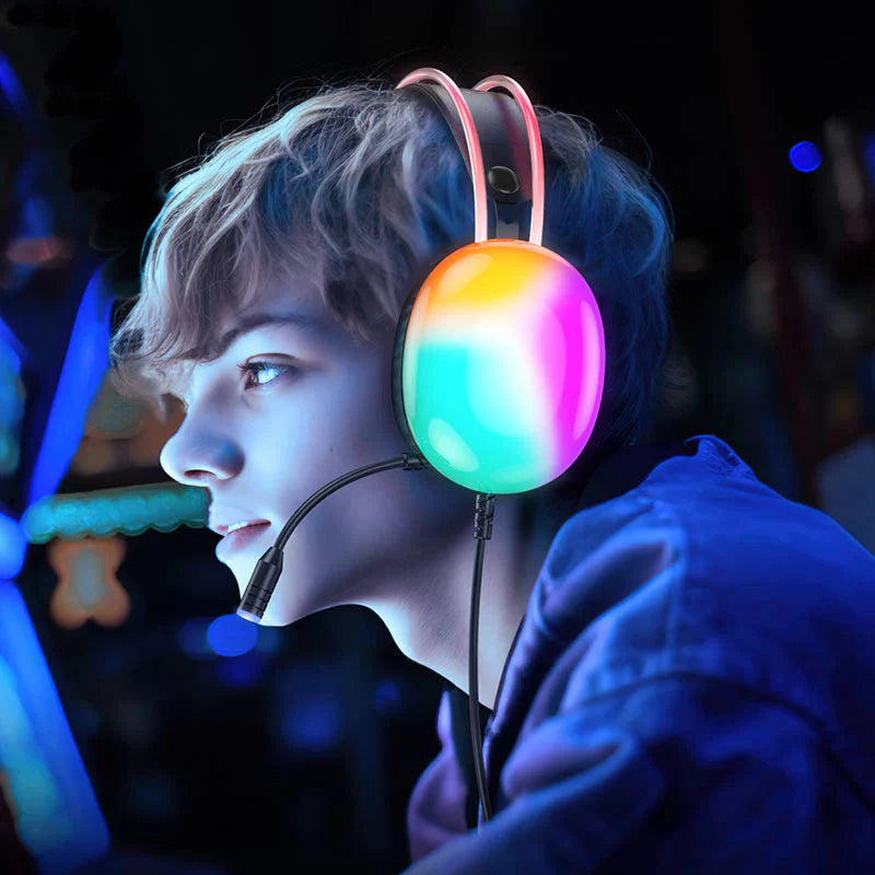 Hoco W109 Rich gaming headphones - White