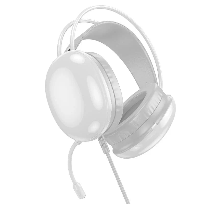 Hoco W109 Rich gaming headphones - White