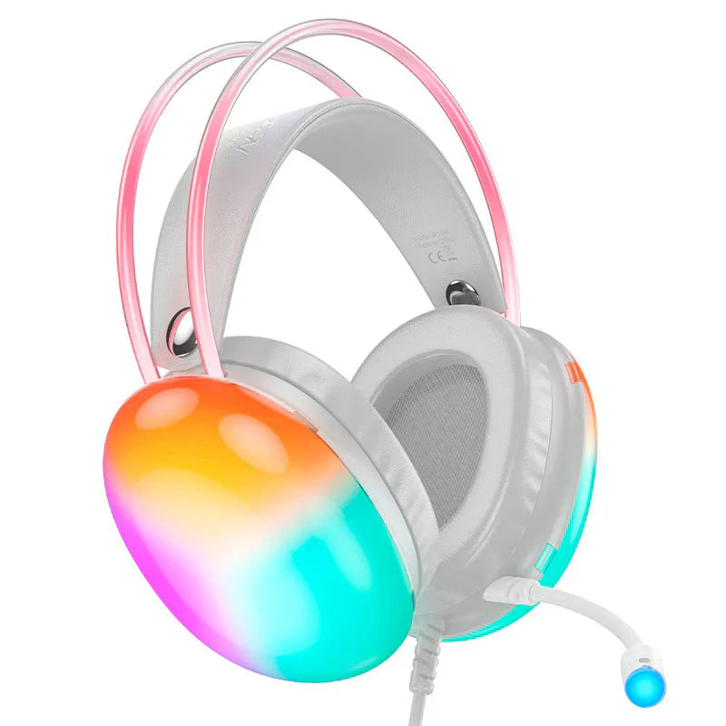 Hoco W109 Rich gaming headphones - White