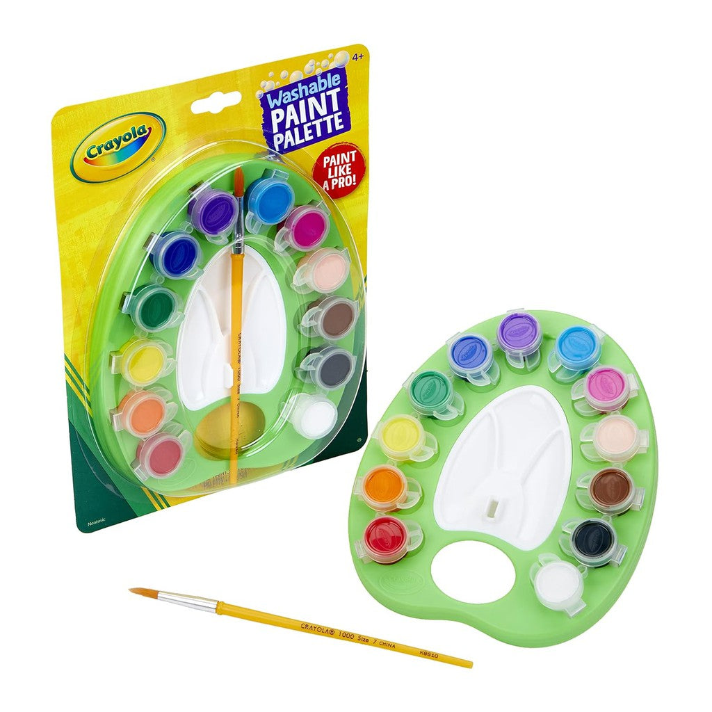 Crayola WASHABLE KIDS PAINT POT PALLET