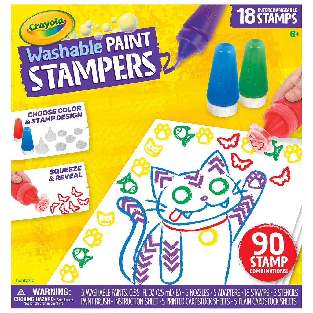 Crayola WASHABLE PAINT STAMPERS