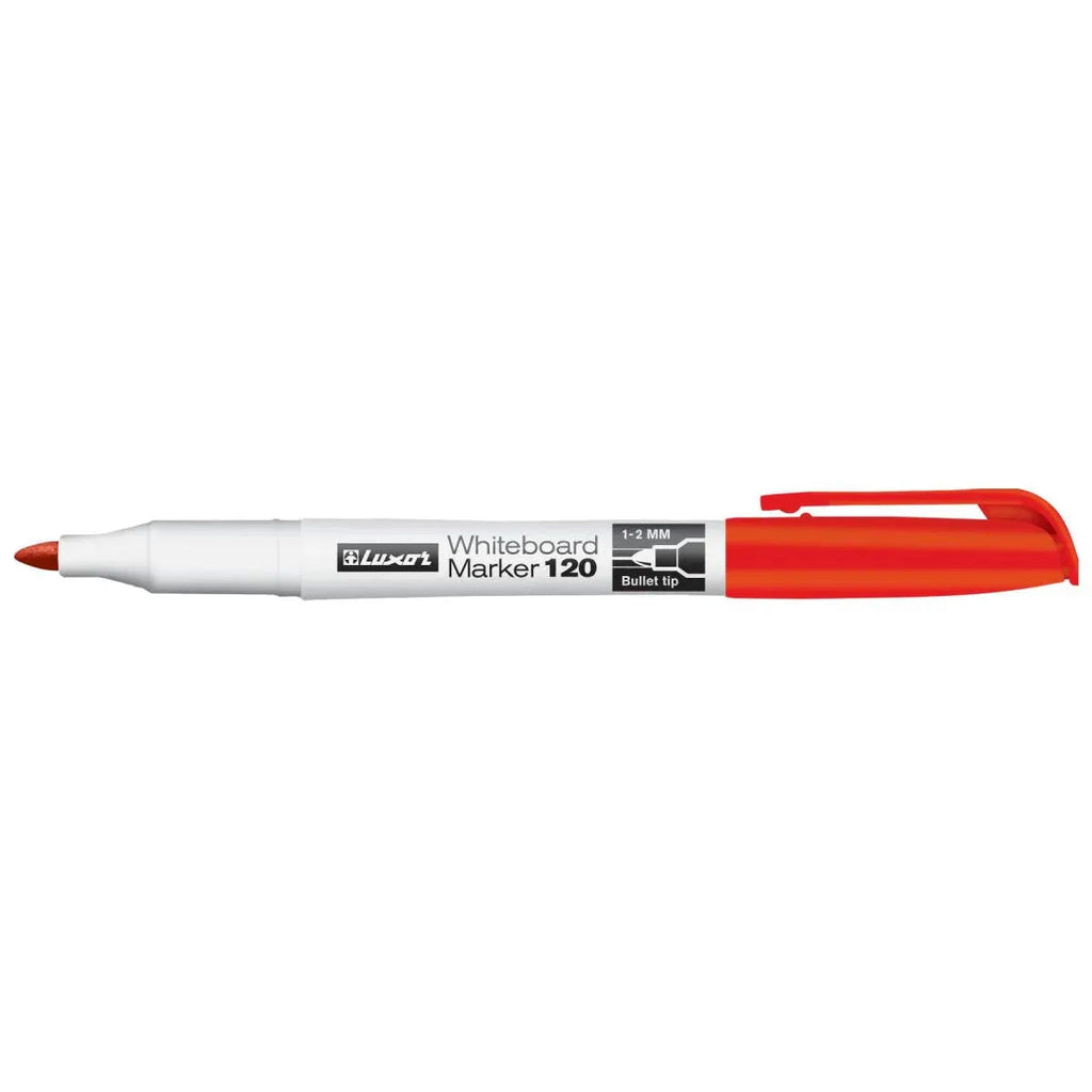 Luxor- Whiteboard Marker 120Neo- 12 Assorted Marker (1-2Mm)