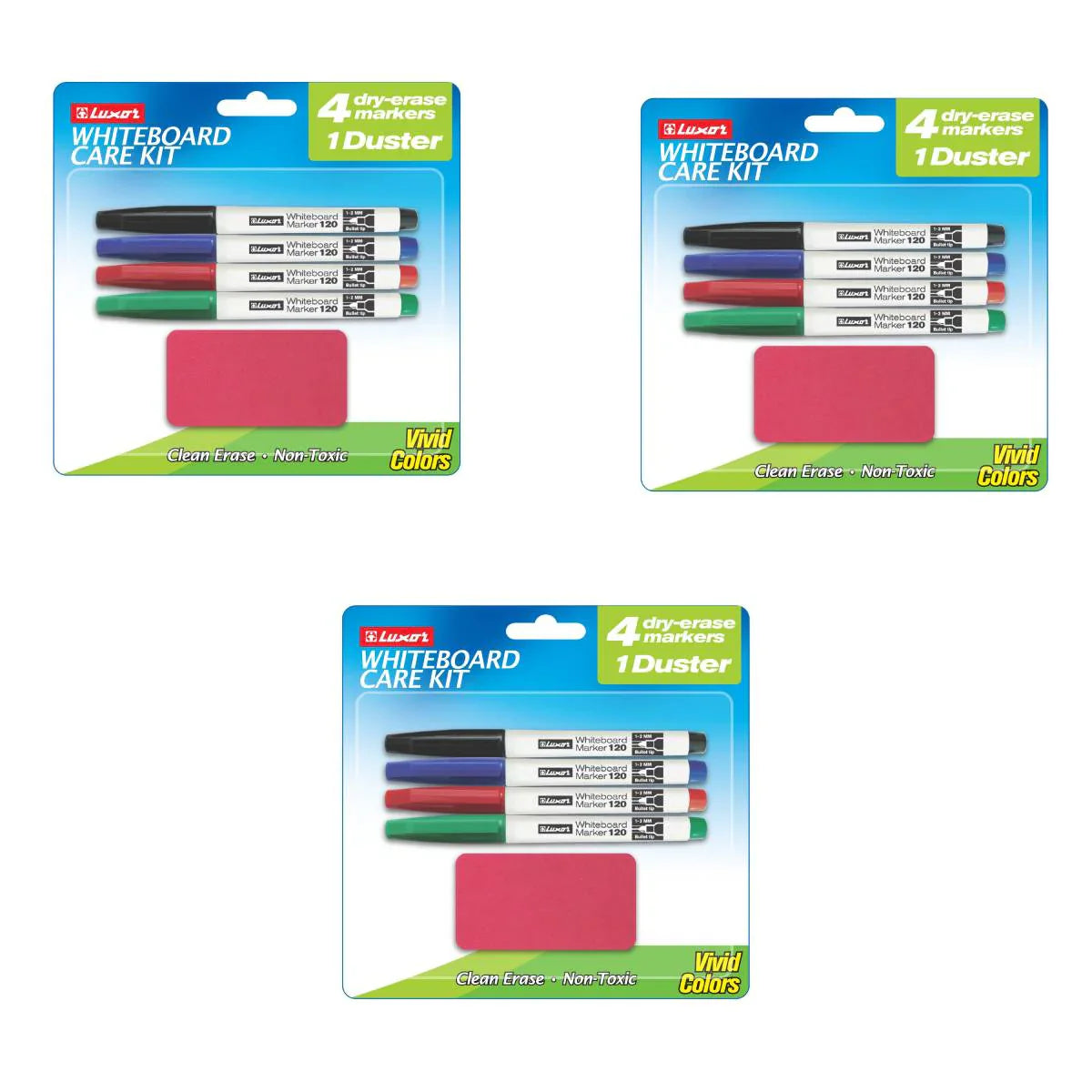 Luxor- White Board Kit Set Of 3 Packets