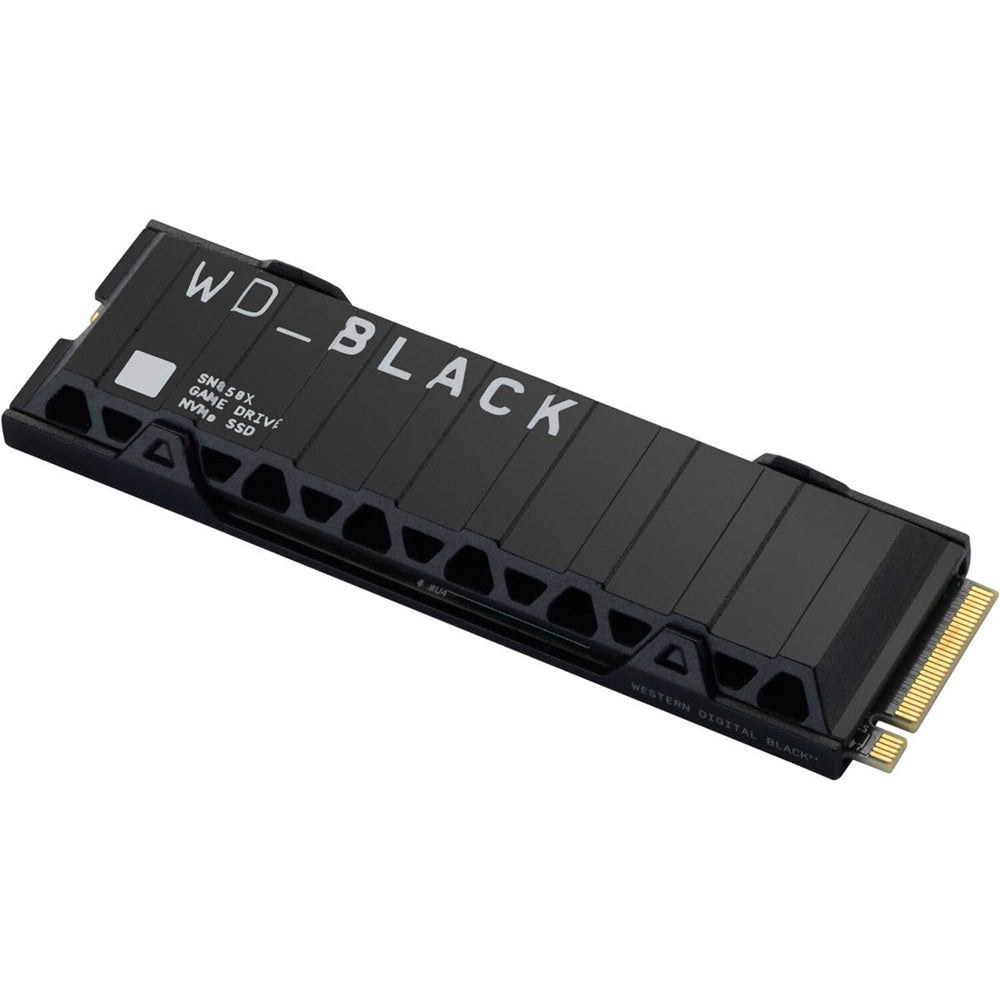 WD 1TB BLACK SN850X NVMe M.2 SSD PCIe 4.0 Heatsink PS5, 7300MB/s