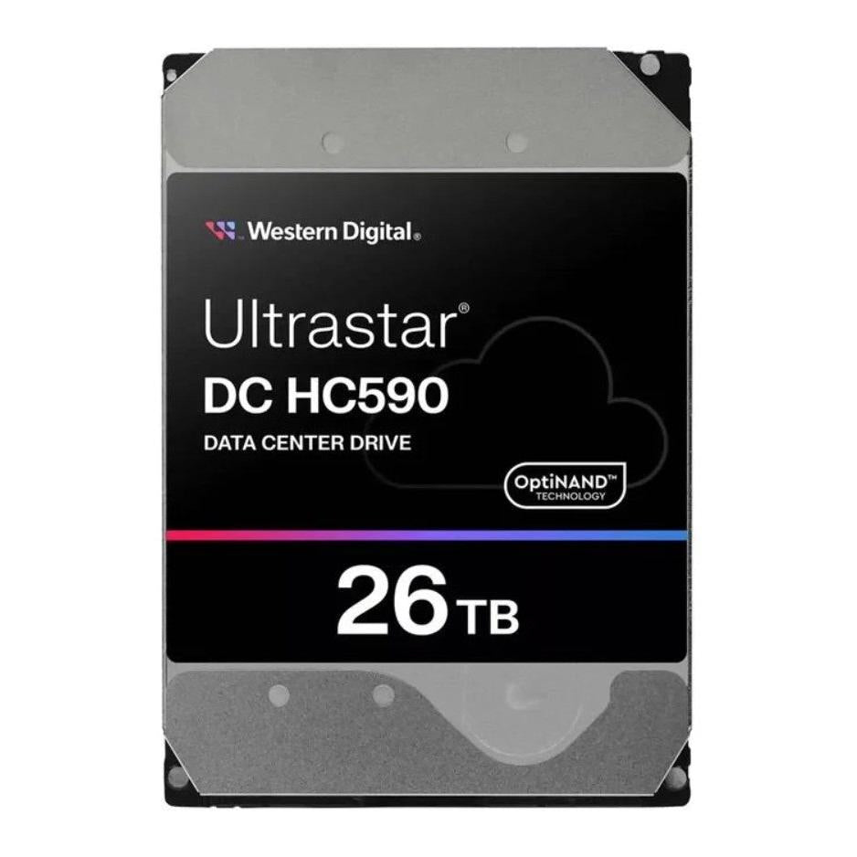 WD 26TB Ultrastar DC HC590 SATA 3.5″ Data Center HDD, 7200rpm