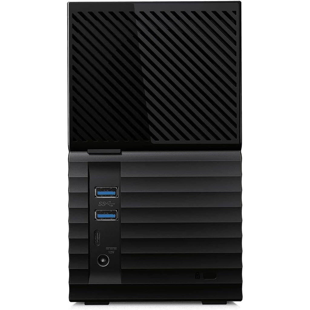 WD 28TB My Book Duo External Hard Drive - 28TB / 2-Bays / USB 3.2 Gen 1 / Black