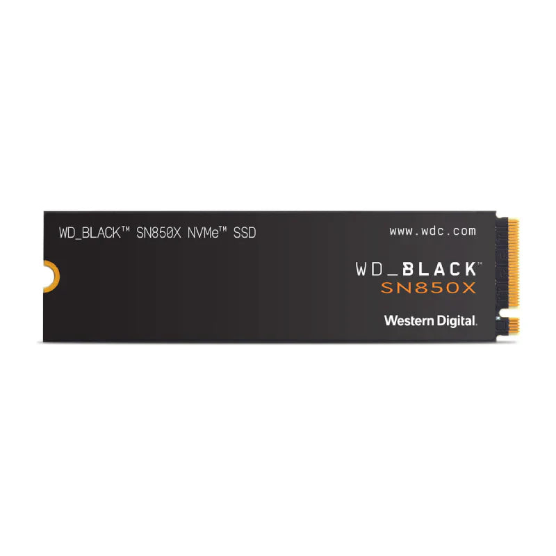 WD Black SN850X Gaming NVMe SSD - 1TB / M.2 2280 / Up to 7300MB/s / PCIe 4 x4 - SSD (Solid State Drive)
