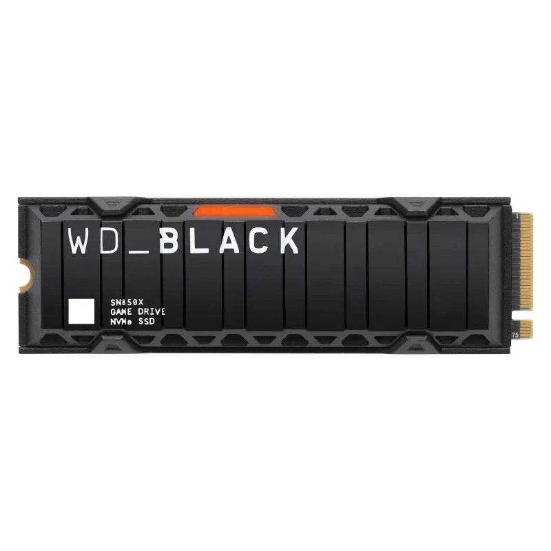 WD Black 4TB SN850X NVMe Gen 4, M.2 SSD with Heatsink, Speed Upto 7300, For PS5 & PC