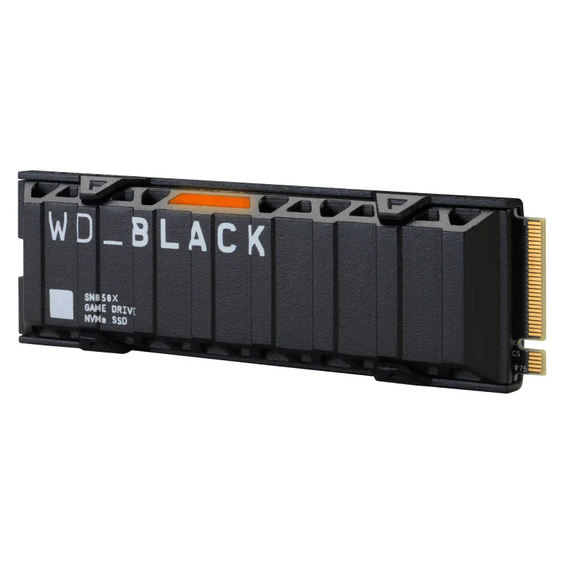 WD Black 4TB SN850X NVMe Gen 4, M.2 SSD with Heatsink, Speed Upto 7300, For PS5 & PC