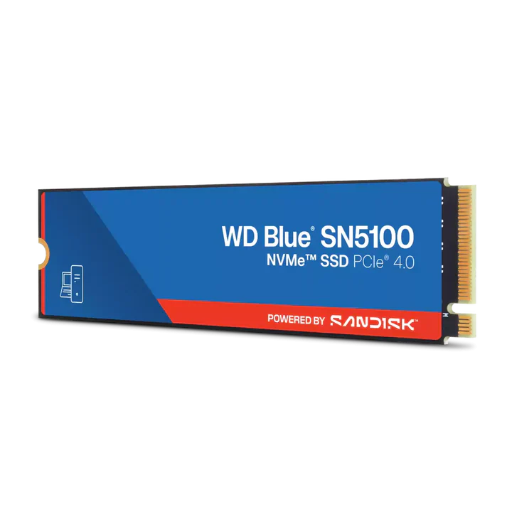 WD Blue 2TB NVMe ‎SN5100 internal,Gen4,M.2 2280,7100MB/s WDS200T5B0E