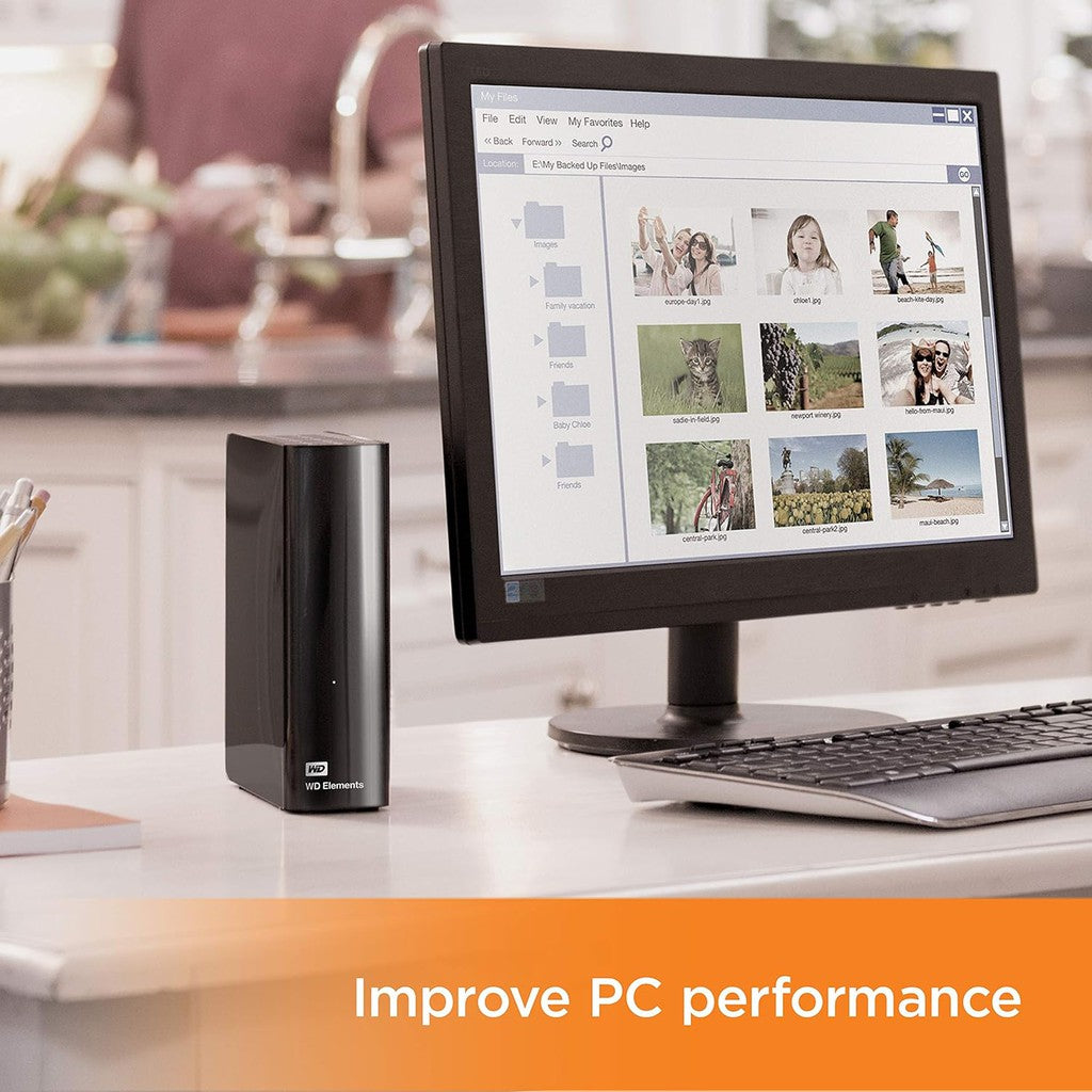 WD Elements 10TB USB 3.0 Desktop Hard Drive