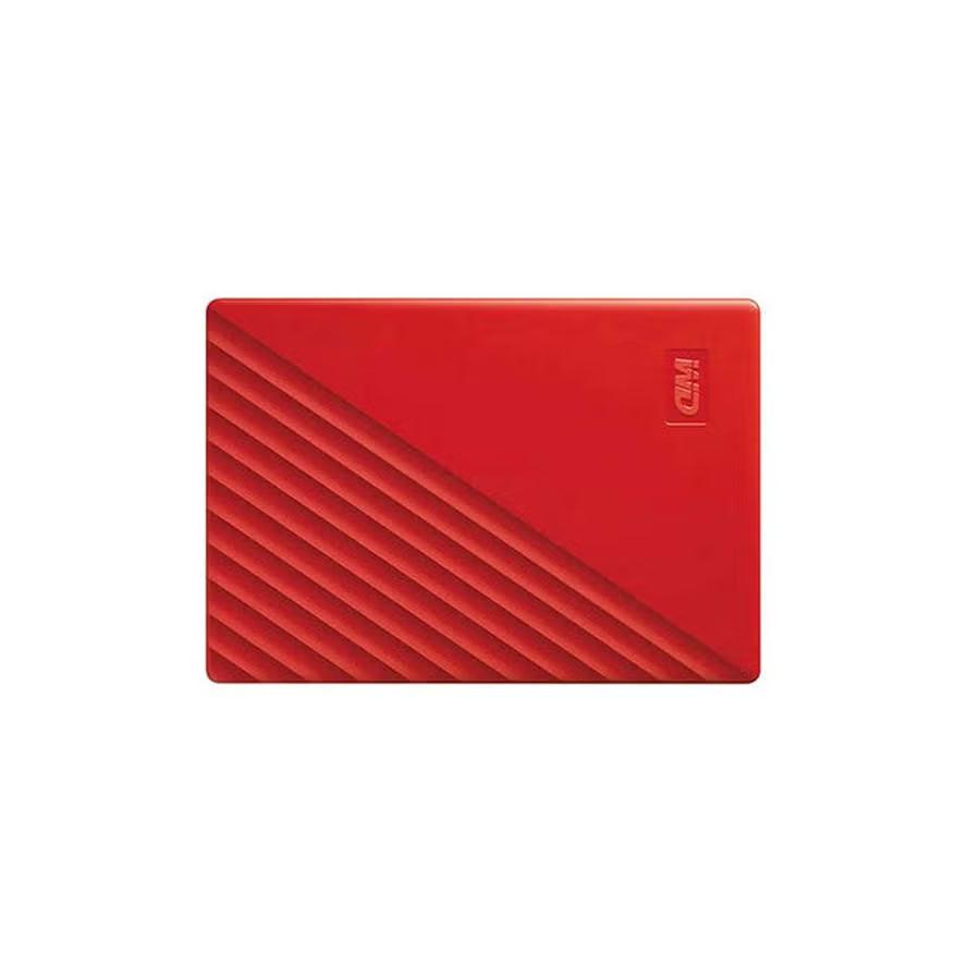 WD My Passport - 2TB / Up to 5Gb/s / USB 3.2 Gen 1 / Red / External Hard Drive